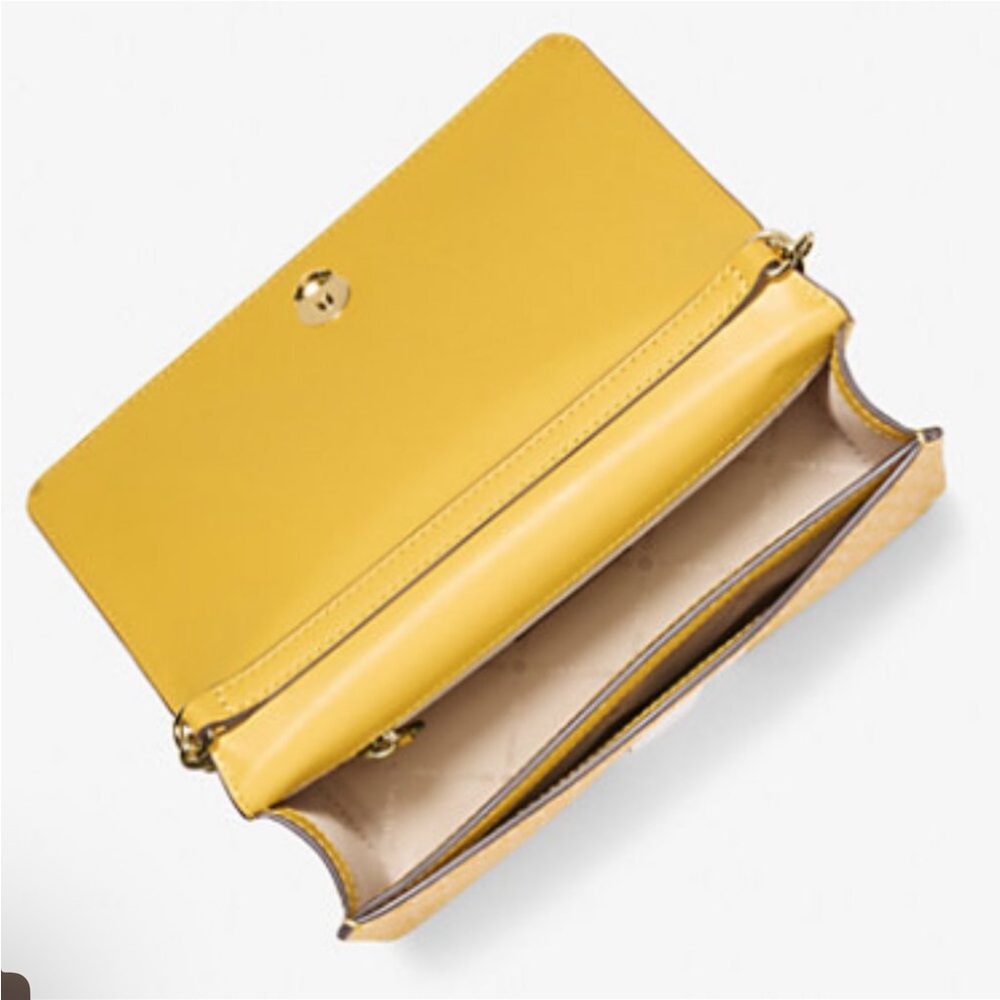 Michael Kors Mustard Yellow Crossbody - Picture 13 of 13